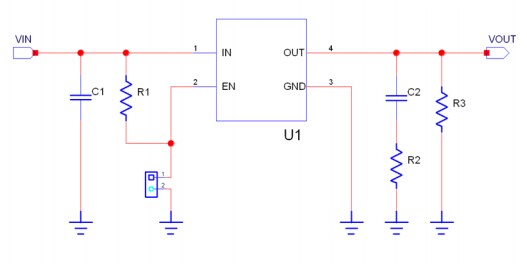 Schematic - Diodes Incorporated AP7353 Development Tool